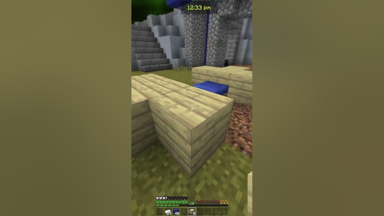 How to make the sandwich bed defense in minecraft bedwars youtube