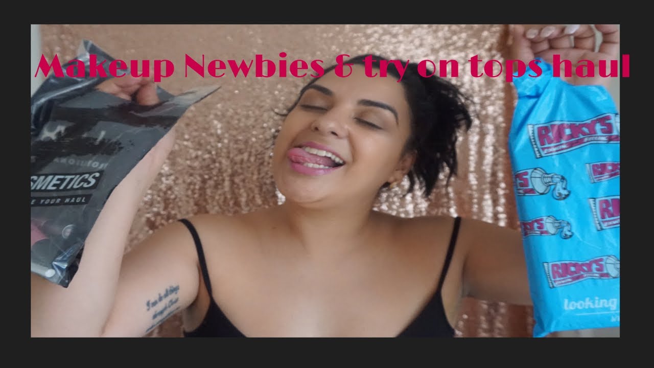 MAKEUP HAUL | Newbies & Cute tops Try on Haul | Canvas Beauty - YouTube