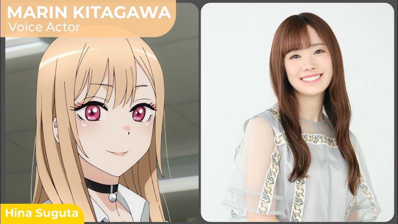 Marin Kitagawa Voice Actor with Same Character Roles - Hina Suguta