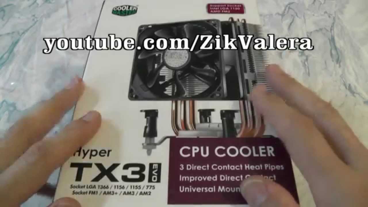 Я собираю компьютер. (#5) cooler master CPU COOLER Hyper TX3 evo