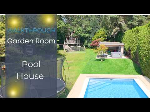 Garden Room Pool House 11m x 4.9m in Walton on Thames