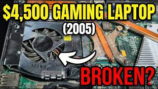 I bought a $4,500 Gaming Laptop from 2005... Is it junk? (Part 1)