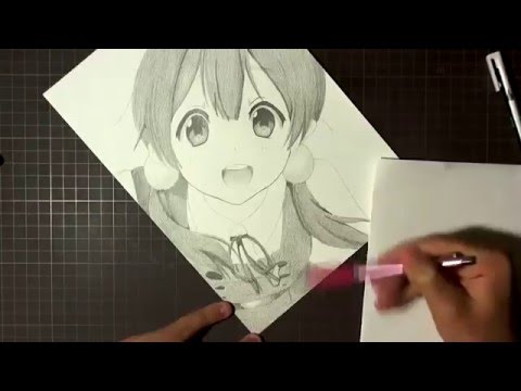 たまこまーけっと　210分で北白川たまこ描いてみた