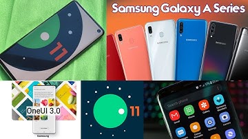 Samsung Android 11 & One UI 3.0 New Update List