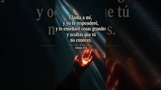 Clama a mi y yo te responderé🤍🙌🏻#shortscristianos #versiculodeldia #jeremias33