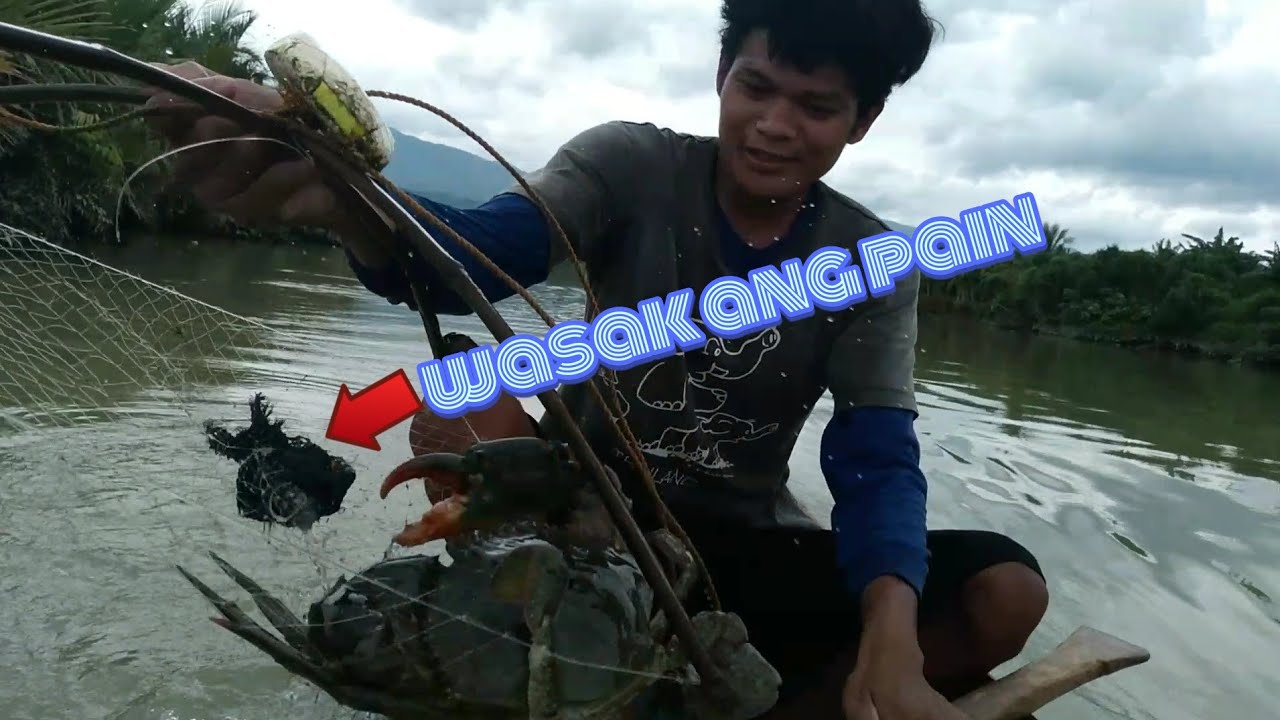 EP.2 wasak naman ang pamain sa malaking alimango.#bintoltrap#mudcrab