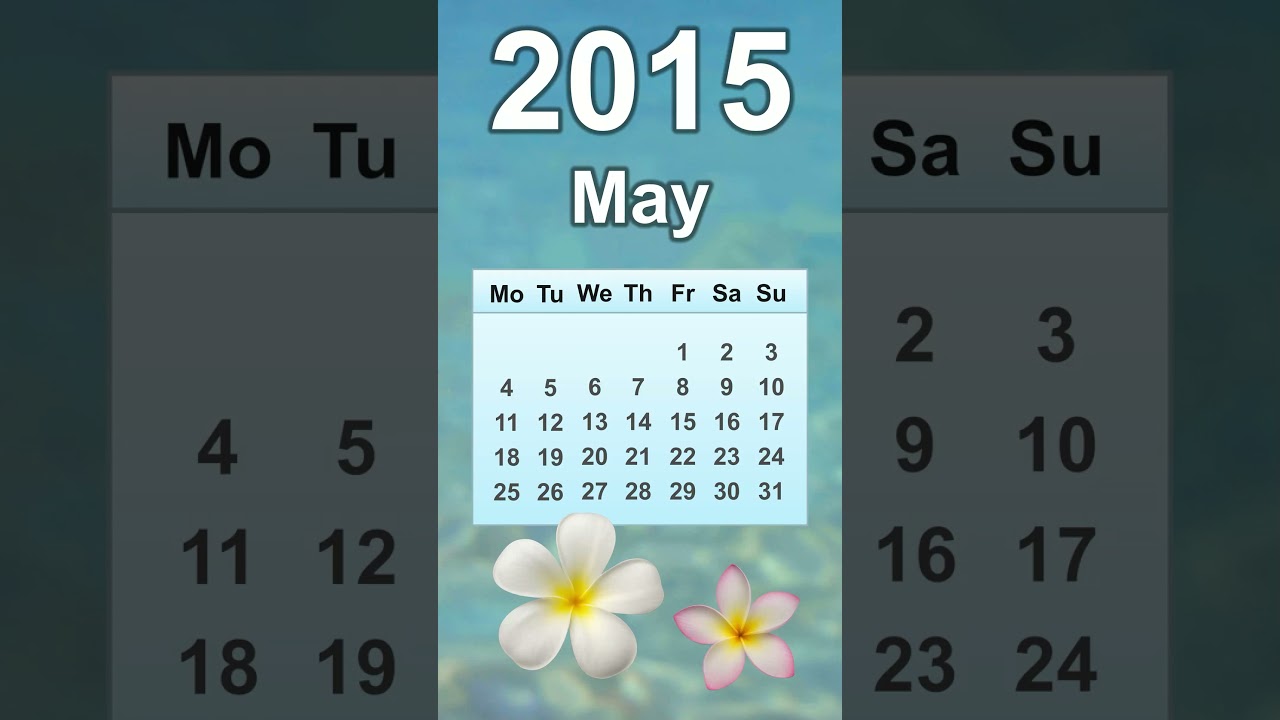 May 2015 Calendar