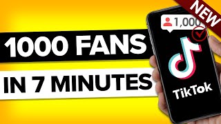 How To Get 1000 TikTok Followers in 8 Minutes (THE EASY WAY) How To Get 1000 TikTok Followers in 8 Minutes (THE EASY WAY)