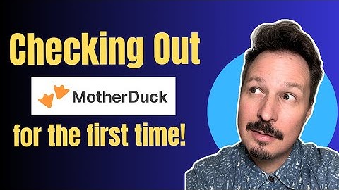 Finally Trying MotherDuck (DuckDB Data Warehouse)…I Did Not Expect This! 🦆