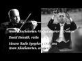 Capture de la vidéo Khachaturian: Violin Concerto In D Minor - Oistrakh / Khachaturian / Moscow Radio Symphony Orchestra