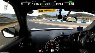 20191228岡山国際サーキットベストラップ2分00秒64