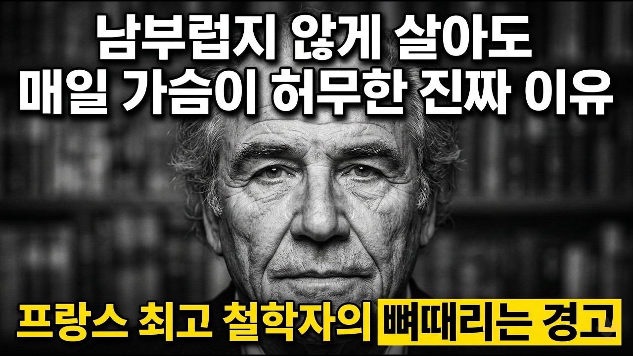 이 영상을 끄지 마세요. 이 시간 이후 당신의 남은 인생이 완전히 달라집니다. #장보드리야르