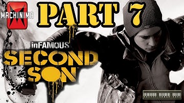 inFamous: Second Son - Walkthrough Part 7 Broken Bridge To Security Checkpoint
