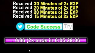 New 1 Hour and 30 Minute Code! In blox fruits + Other Codes 