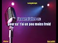 Longtemps...de AMIR ma version en karaoke