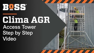 Setting up a BoSS Clima AGR Mobile Access Tower