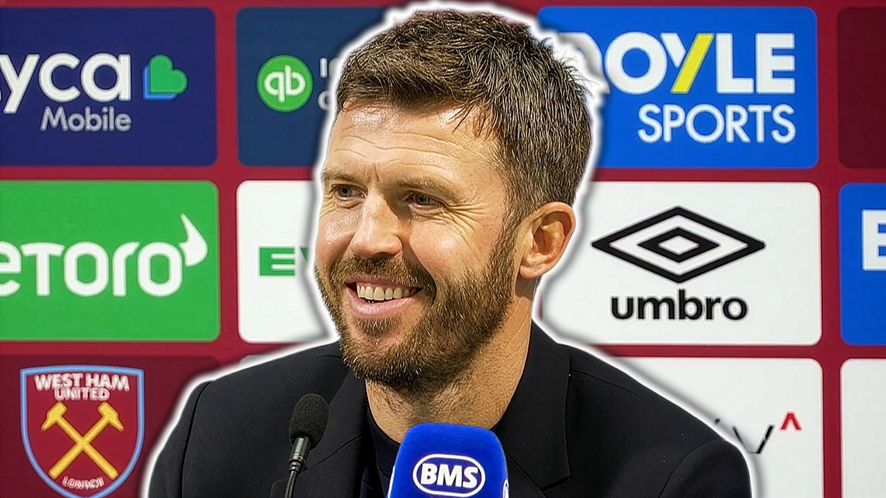 Michael Carrick post-match press conference | West Ham United v Manchester United | Premier League