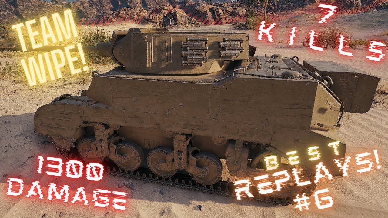 Wot Epic - Best Replays! #6 (Wot blitz best replays)
