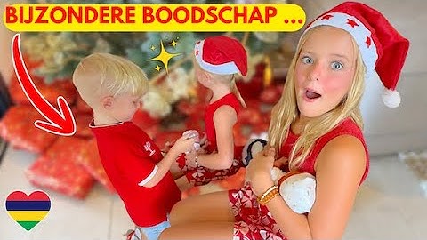 BIJZONDERE BOODSCHAP + KERSTCADEAUTJES UITPAKKEN! 🎁 | Bellinga Vlog #3482
