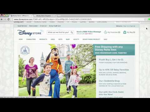 How to use Disney Store Coupons at I’m in!