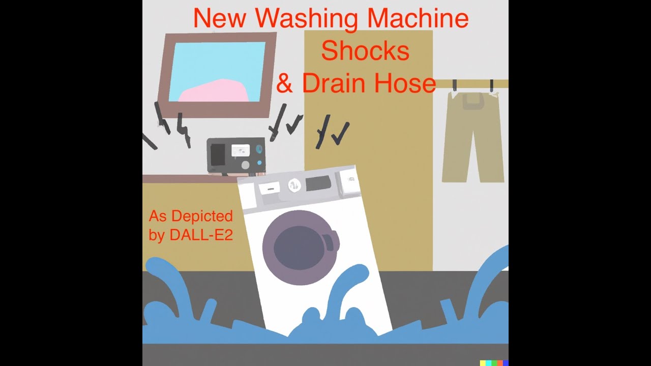 Replacing Shock Absorbers and the Drain Hose on a Whirlpool Duet Sport