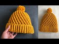 Easy crochet hat/Two in One Crochet hat