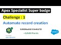 Automate Record Creation Trailhead Solution Challenge 1 | Apex Specialist | #salesforce #trailhead
