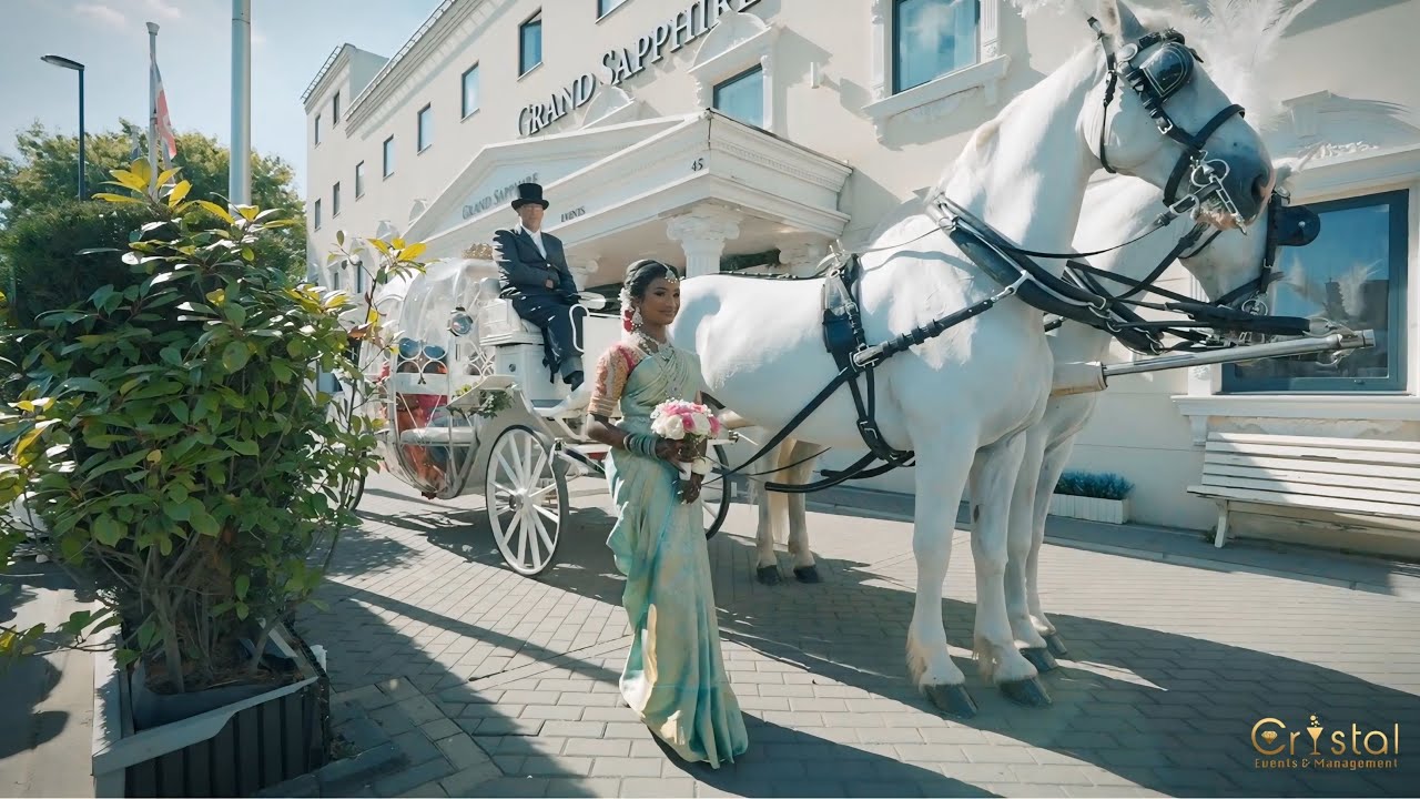Jasmi | SAREE CEREMONY | Crystal Events And Management