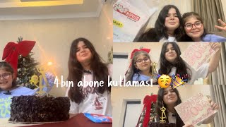 4000 Subscriber Celebration My Moms Surprisenatavanbanu celebration discover comeon expl