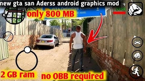 New Gta 5  map+graphics mod install in gta sa ANDROID gta sa Definitive Edition graphics mod Android