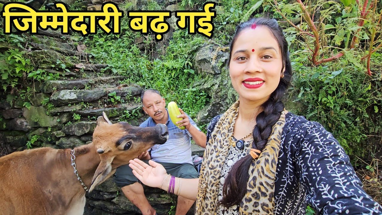 मेरे पापा जी पर बढ़ गई काम की जिम्मेदारी 🙂||Preeti Rana ||Pahadi lifestyle vlog|@PriyankaYogiTiwari 