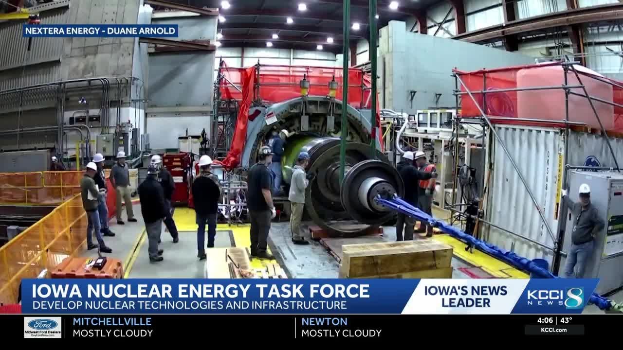 Iowa eyes nuclear future with new task force and plant rezoning - YouTube