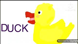 Learn the ABCs D is for Duck