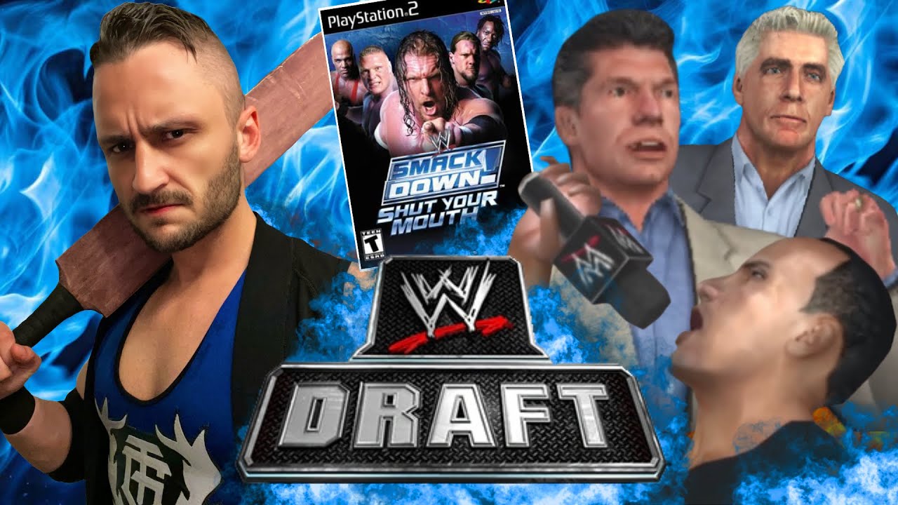 Самый хаотичный драфт в истории WWE! Smackdown: Закрой свой рот 🎮