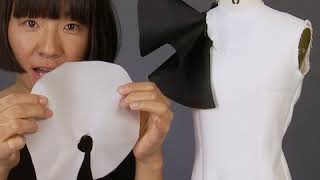 Draping a Cascade Ruffle Dress