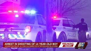 Police: Man in custody in connection to shooting of 12-year-old by in Covington