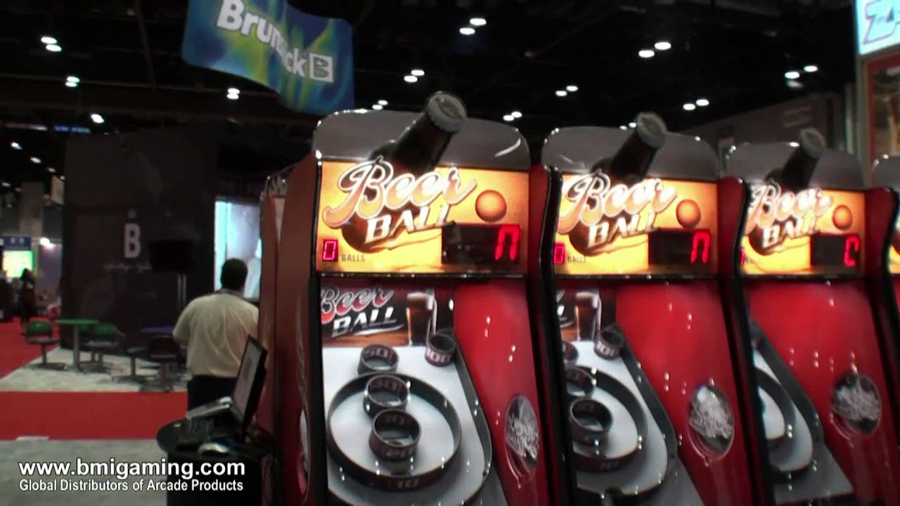 Beer Ball Bar Alley Roller Prize or Drink Redemption Bar Game