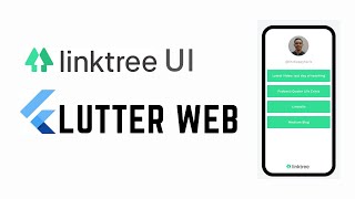 Flutter Web : LinkTree UI