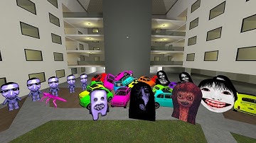 Too Much Nextbots chase me in Liminal Hotel Part 71