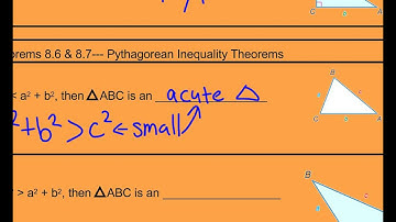 8.2 Pythagorean Theorem and Its Converse