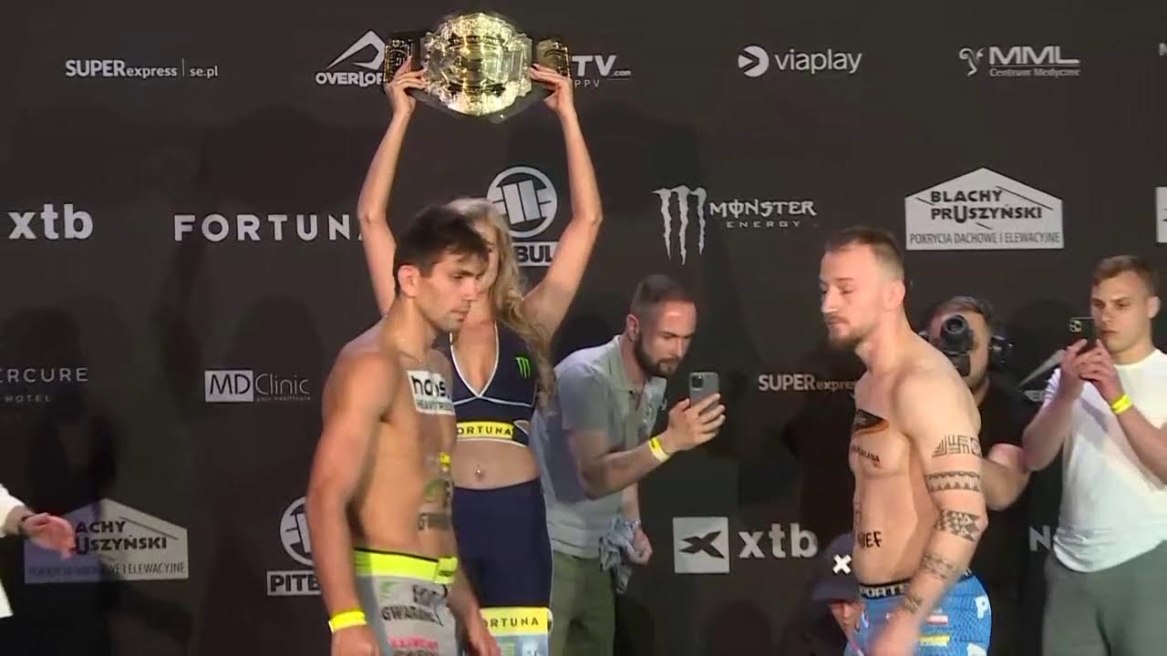 NA ŻYWO: Ważenie przed KSW 71. Szpilka - Radczenko, Różalski - Zimmerman