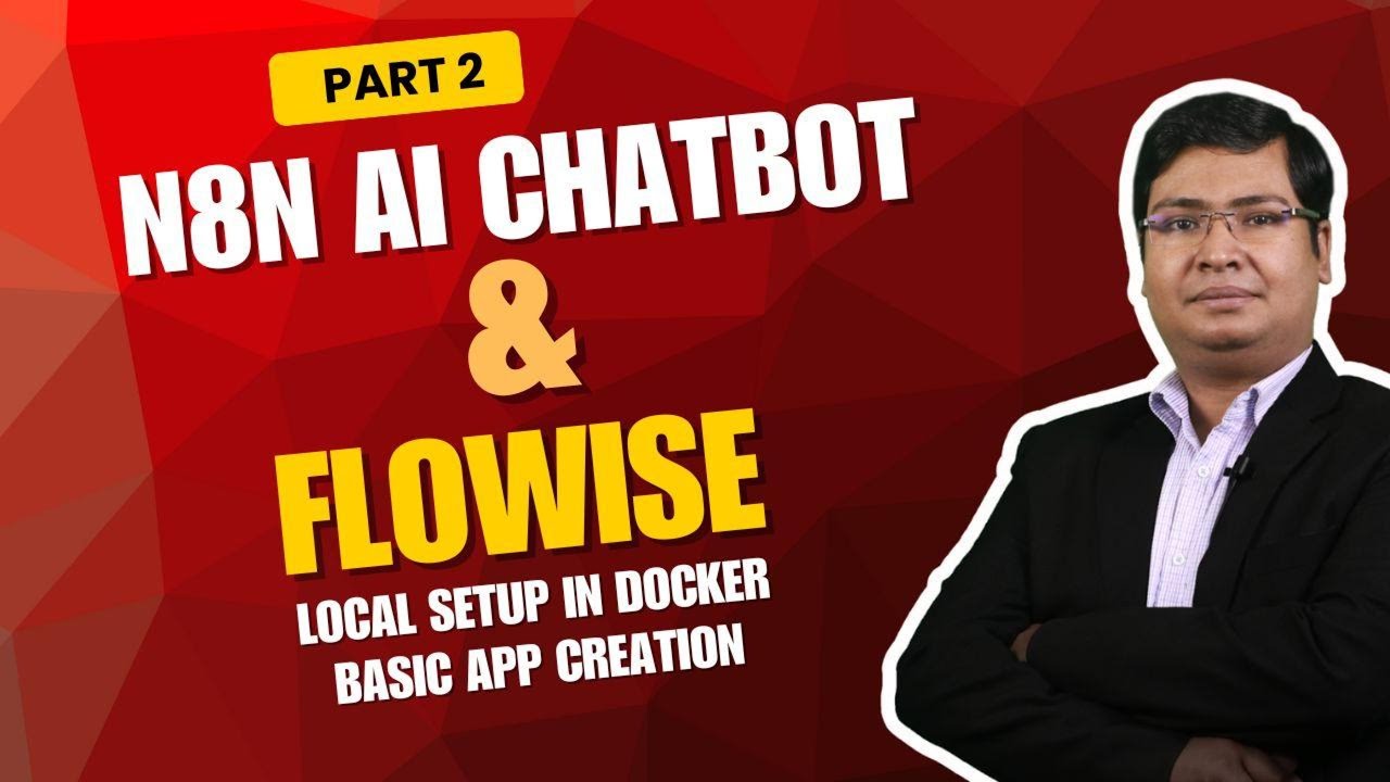 [HIndi] N8N and Flowise setup in Docker | N8N Basic LLM AI Chatbot using 