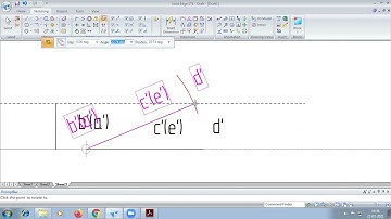 Problem 22 in projection of planes in Solid edge software