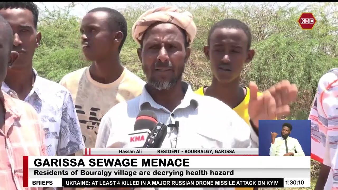 Garissa residents decry poor sewage management