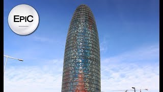 Agbar Tower - Barcelona, Spain (HD)