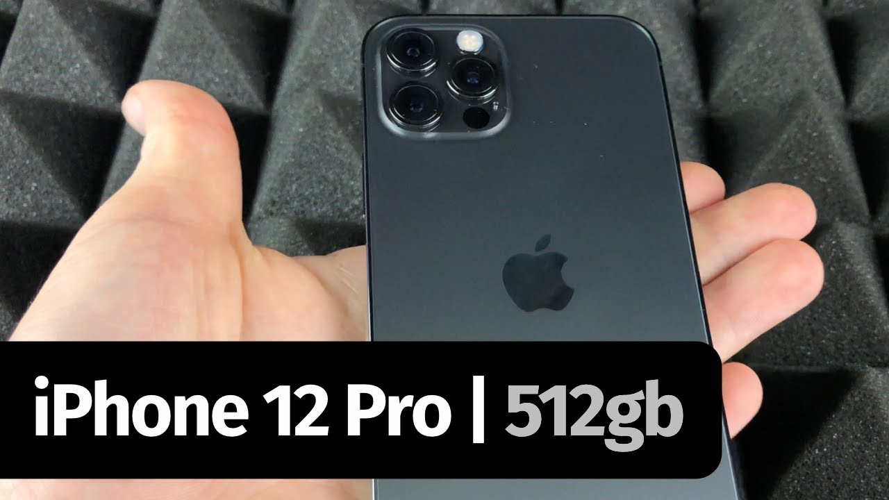 Iphone 12 Pro Max 512gb Graphite Unboxing Youtube