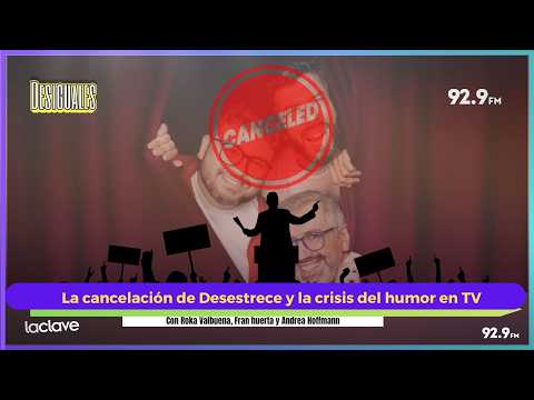 Claudio Moreno analiza la cancelación de Desestrece y la crisis del humor en TV #Desiguales