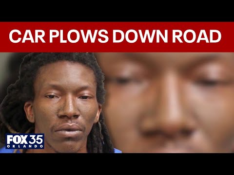 Florida man plows truck down Orlando road, hitting vehicles: Police