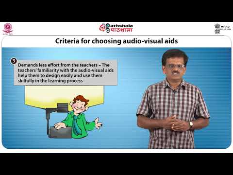 Criteria For Choosing Audio Visual Aids