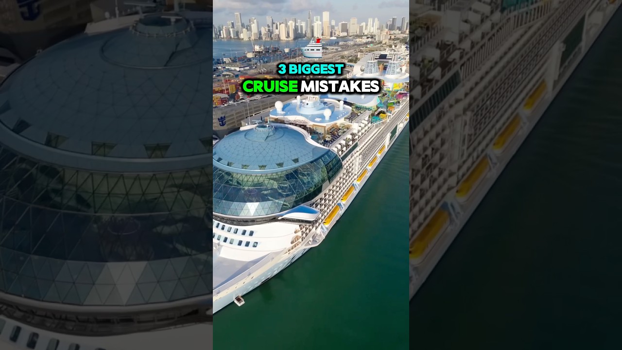 The 3 BIGGEST Cruise Mistakes That Could RUIN Your Vacation! #sailaway #cruiseship